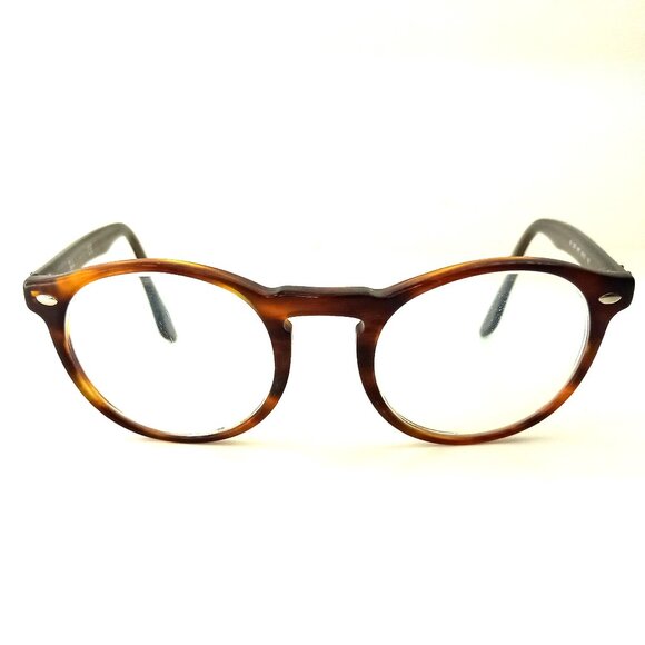 Ray Ban Model RB 5283 5807 Round Tortoise Shell Glasses Size 49/21/145 - Picture 1 of 8